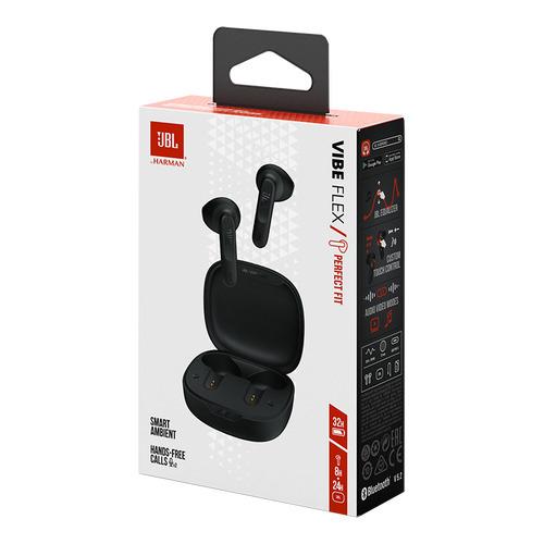 Audífonos Originales Inalámbricos Jbl Vibe Flex Bluetooth In-ear Ip54 Color Negro